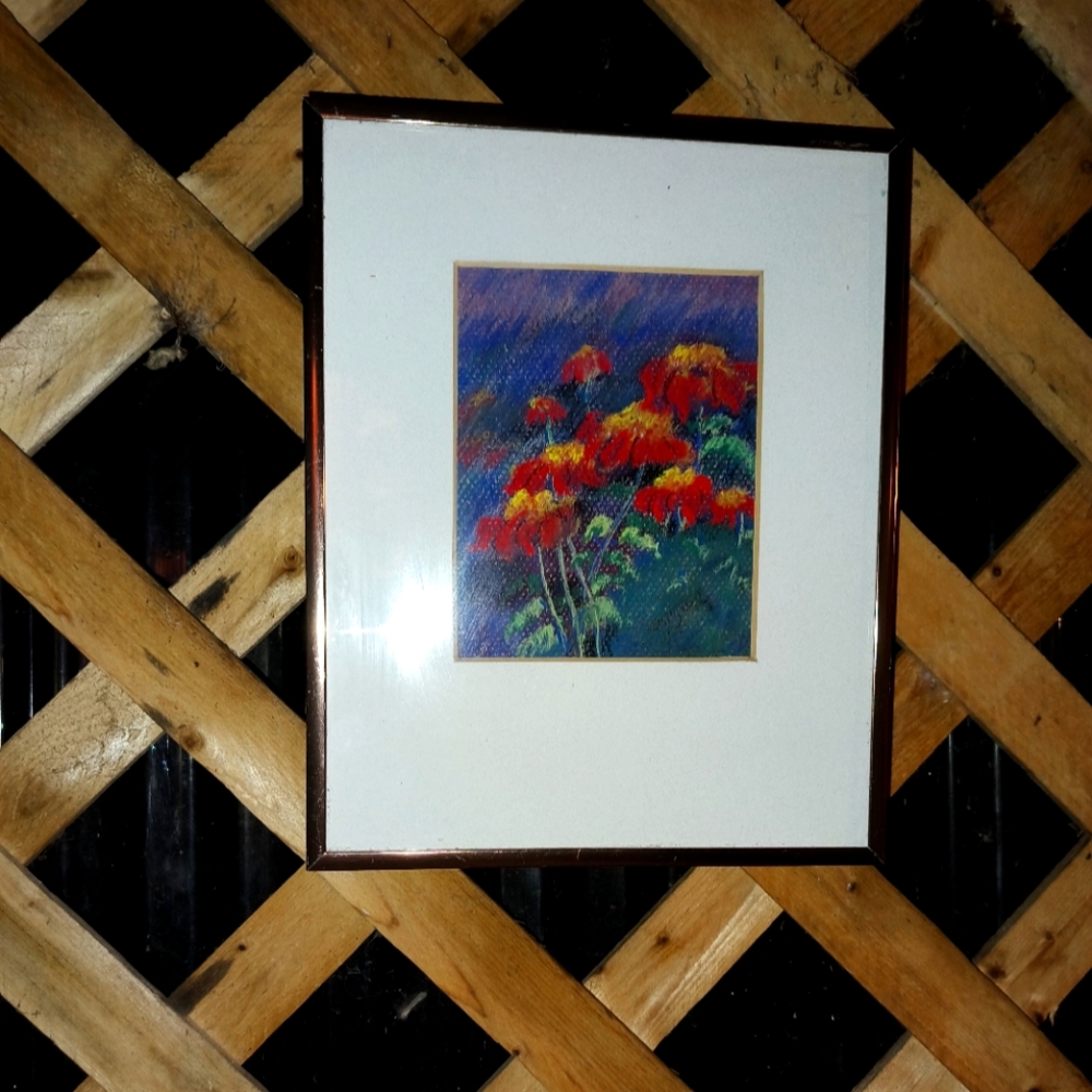 "Dancing in The wind" Signed Picture